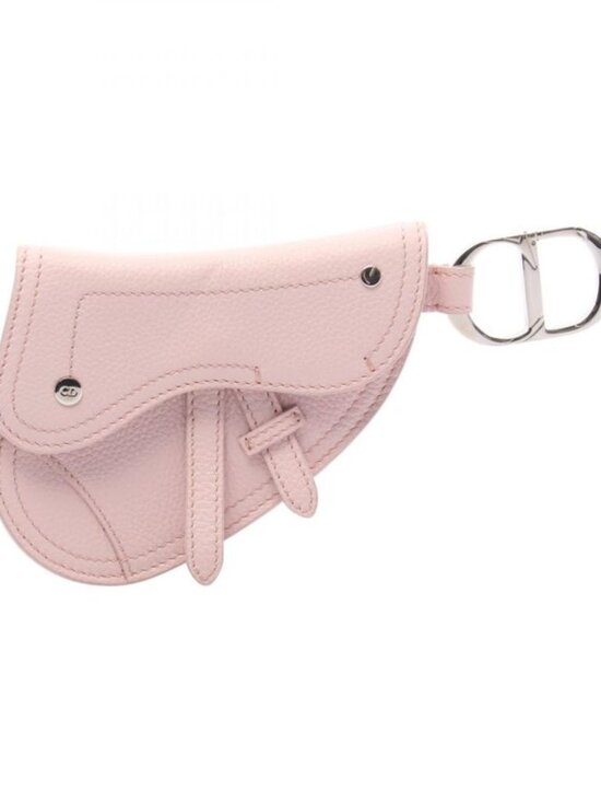 Dior Handbags - ★SOLD★ Dior Pouch Saddle Baby Pink Leather Coin Case